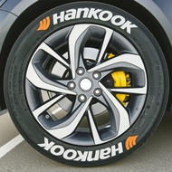 Car Tire Letter Sticker DIY Tire Modified Decorative Sticker Conjoined Tire Sticker 0402