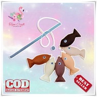 Flannel Fishing Toy - Children's Fish Fishing Toy