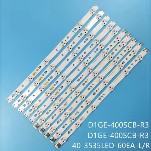 10PCS/Kit LED Backlight UA40EH5080R 40-3535LED-60EA-L/R D1GE-400SCA-R3 D1GE-400SCB-R3 2012SVS40 3228