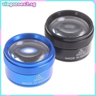 VIEGO Premium 30x 40mm Measuring Magnifier Magnifying Glass Lens Loop Microscope  ,