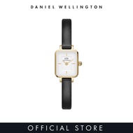 [2 years warranty] Daniel Wellington Quadro Mini Sheffield White Dial Rose Gold / Gold - Fashion Watch for women - Stainless Steel Leather Strap Watch - Female Watch - DW Official - Authentic นาฬิกา ผู้หญิง