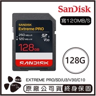 SanDisk 128GB EXTREME PRO SD U3 V30 Memory Card Read 200M Write 90M 128G SDXC SD Card
