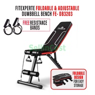 SellinCost FEXPERT FWM Dumbbell Bench 2YR Warranty Sit Up Bench FOLDABLE Adjustable Dumbbell Chair I