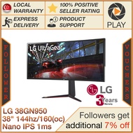 LG 38GN950 38 Inch 144Hz 1ms Nano IPS UltraWide Gaming Monitor with NVIDIA G-SYNC Compatible