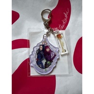 Disney Descendants 2 Mal Evie Acrylic Keychain THE MARKET | Japan Authentic