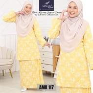 BAJU KURUNG PESAK COTTON- AMK 117