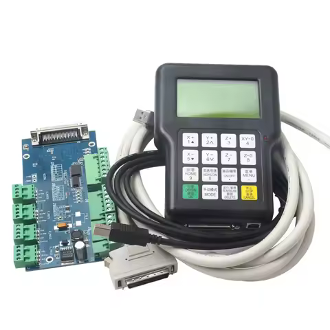 0501 DSP Controller 3 Axis 0501 System CNC Wood Router DSP0501 HKNC 0501HDDC Handle Remote English V