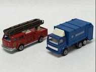 Apr 2026 2ps再加優惠$149！法國製清掃車Majorette，不是一模一樣泰國製！itrea Tomica size, Refuse Truck made in France & ladd