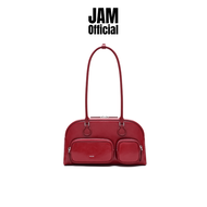 JAM | MUVA - Loafy - กระเป๋าสะพายข้าง หนังวัว ทรงโบว์ลิ่ง