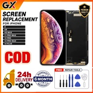 【Free Shipping】GX OLED Lcd Screen Digitizer For X Xr Xs Xsmax 11 PRO 12 PRO MAX 13 14 15 Penghantara