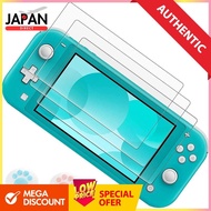 Glass film for Switch Lite, reinforced glass protective film with blue light cut to reduce eye strai