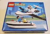 Lego 6344 system city police 樂高警船及飛機