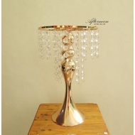 Mermaid Flower Vase Centerpiece Crystal Flower Vase Holder Gold 33cm