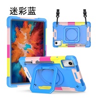 เคสป้องกันสำหรับ Lenovo XiaoXin Pad 11 นิ้ว TB335FC ด้านหลังนิ่มพร้อมสายรัดแบบมีที่วางสำหรับแท็บเล็ต