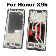For Huawei Honor X9B 5G Middle Frame Front Bezel Lcd Holder Rear Plate Chassis Replacement