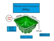 MTP-TC-05 Multi-Compartment Sealable Plastic Mushroom Holder - Fresh Mushroom Storage Container - Ki
