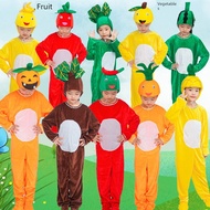 flora fauna costume kids costume cosplay Kostum persembahan kanak-kanak, kostum persembahan buah-bua