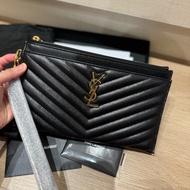 全新未使用 YSL手拿包 Saint Laurent 零錢包 卡夾包