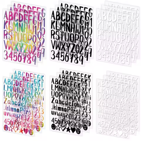 Beautiful Custom Letters Heat Transfer Patch From A-Z 0-9 Stickers Easy To Cut Diy Clothes Stickers 