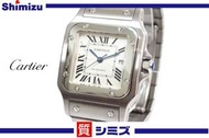 Cartier Santos Galbe LM 男士手錶 自動上鍊