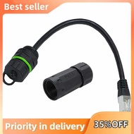 CAT6 Adapter Connector RJ45 Network Head with Shielded Signal Aviation 25cm CAT6 Cable Adapter