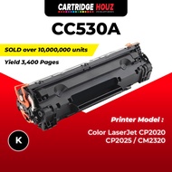 (SET) HP 304A / CC530A + CC531A + CC532A + CC533A High Quality Compatible Toner Cartridge Printer In