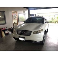 【FB搜尋桃園阿承】極致 超人氣FX35跑24萬 2003年 3.5 白色 二手車 中古車