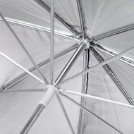 aliout-PH Namolit 83cm 33in Photo Studio Strobe Flash Reflector Light Black Silver Umbrella