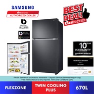 Samsung 2 Doors Inverter Fridge (670L) RT21M6211SG/ME Top Mount Freezer Refrigerator with Flex Zone