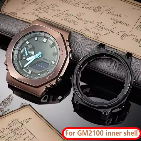 GM2100 For Casio G-SHOCK GM-2100 Royal Oak aluminum alloy metal Case repair modified Inner watch Cas