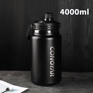 แก้วเก็บอุณหภูมิ กระติกน้ำแสตนเลส เกรด SUS316 ขนาด 2.8L และ 4L กระติกน้ำ แก้วไหญ่ อย่างดี กระติกน้ำแ