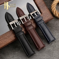 Leather Wristwatch Strap Male For Seiko Prospex Series SSC909P1 SSC813/819P1 Black White Ice Blue Pa