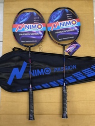 Promo / Terlaris RAKET BULUTANGKIS NIMO PASSION 100 ORIGINAL FREE