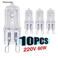 Newyear 10Pcs Oven Light Bulb G9 High Temperature Bulb Steamer Light 25w 28w 40w 60w Boutique