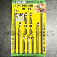 MATA SELLERY 11-218 11 pcs Bit Set Air Screwdriver Bit Set