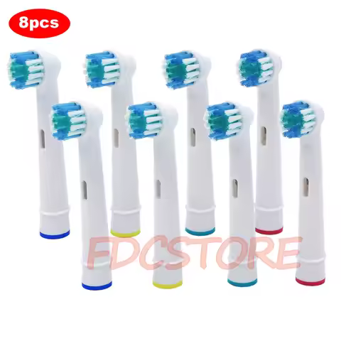 8x Replacement Brush Heads For Oral-B Electric Toothbrush Fit Advance Power/Pro Health/Triumph/3D Ex