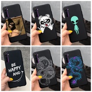 Realme 6 Pro / Realme 6 / Realme 6i Soft Case Fashion Cool Panda Alien Dragon Black Silicone Phone C