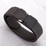 Elastic Canvas Belt for Men Casual Outdoor Bundle Strap Double Wear Elastic Belt