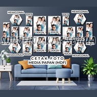 PRINT PHOTOS SIZE 4R, 5R, 6R, 8R, 8R(+) - MDF BOARD MEDIA - 10x15cm, 10x20, 10x30, 12x16 cm, 15x20cm