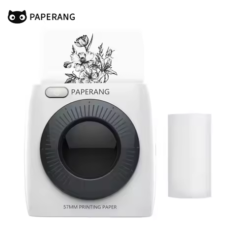 PAPERANG P2 Pocket Printer 300dpi Bluetooth Wireless Printer Portable Thermal Printer for Photo Pict