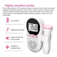 stok sedia！ Baby Ultrasonic Heart Rate Detector, Fetal Heart Rate Monitor, Fetal Doppler, 3mhz