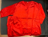 ［婚禮/結婚］100%全新冠南華紅睡衣全套（XL)