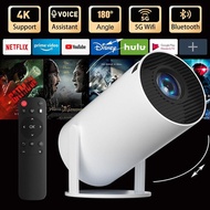 Portable Projector 4K HD Wifi Bluetooth Movie Mini Projector Home Cinema Theater US/EU/UK Plug