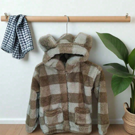 switer bulu sherpa anak/dewasa cople viral 2025 bahan lembut tebal termurah