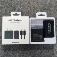 Samsung 45W EP-TA845 Wall Charger 1M 5A Type C Cable For Galaxy S25 S24 S23 S22 Ultra Fast Charging 