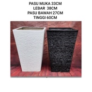 QUALITY FIBERGLASS POT PASU BUNGA LUBANG