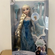 Frozen 2 Elsa Anna Doll Set Dressing Accessories Girl Toys Figure Doll Gift Box Gift
