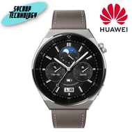 สมาร์ทวอทช์ HUAWEI Watch GT 3 Pro Titanium Smart Watch (46.6mm., Titanium Case, Grey Band) ประกันศูนย์