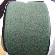 perekat velcro 10cm warna hijau army pilih halus 1 roll