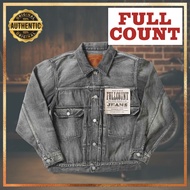 FULLCOUNT Type 2 Black Denim Jacket Dartford (Super Smooth) 11.5oz [Direct from Japan]
